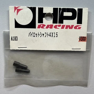 HPI Racing Pilot Shaft 4x15mm RS4 Pro Pro2 Nitro Mini Rally 2pcs Vintage RC - Picture 1 of 2
