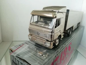 NZG 313 Mercedes-Benz SK 1748 S Sattelzug Truck LKW In Chrom In Box 1:43 - Picture 1 of 12