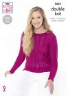 King Cole Tricotage Motif Femmes Pull & Cardiagns - Dk 5635