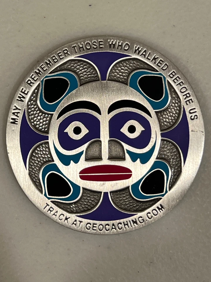 First Nations Geocoin NEW - Image 1 of 1