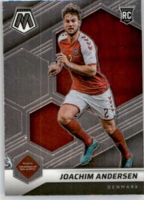 JOACHIM ANDERSEN RC 2021-22 Panini Mosaic ROOKIE FIFA Road to World Cup ID:76748 - Image 1 of 2
