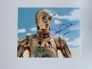 ANTHONY DANIELS In-Person signiertes Autogramm 20x25cm Star Wars - Bild 1 von 1