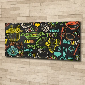 Tulup Canvas Print Wall Art 125x50 - Thai food - Picture 1 of 6