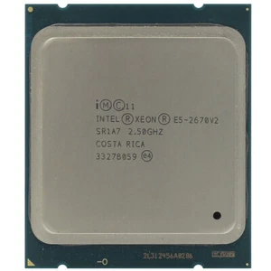 Intel Xeon E5-2670 V2 E5-2670V2 TEN Core 2.50GHz 8GT/s SR1A7 Server Processor - Picture 1 of 1