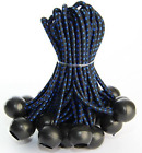 Bungee Balls Heavy Duty 25 Pack Weather Resistant Black Blue 5Mm 