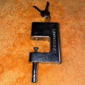 Close Armoured Shutter Lock Padlock 80mm - Silverline - 107868 - Picture 1 of 5