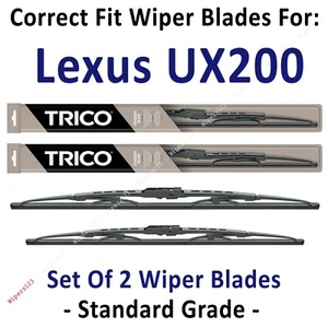 Wiper Blades 2-Pack Standard Wipers - fit 2019+ Lexus UX200 - 30260/160 - Picture 1 of 1