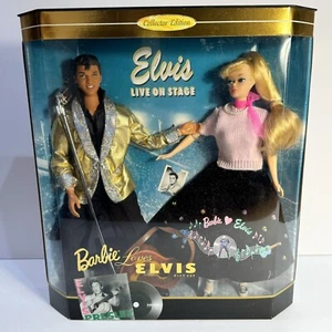 Barbie Loves Elvis Collector Edition Doll Set 1996 Mattel - Bild 1 von 6