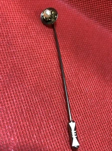 Vintage Pearl Hat Stick Pin 3 Inches Long - Picture 1 of 5