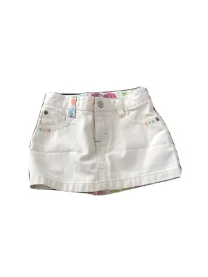 Toddler Girl Skirt/Skort (shorts underneath) 4T-Beige/Cream colored pre owned - Image 1 of 4