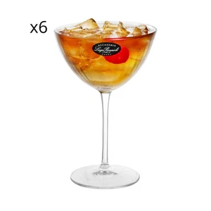 LUIGI BORMIOLI 6er Set Martini Speakeasies Swing Academy Gläser transparent - Bild 1 von 5
