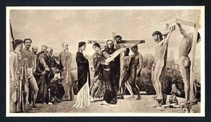 MAX KLINGER - CRUCIFIXIÓN - Impresión luminosa 1910 - Imagen 1 de 1