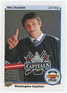 2018-19 Upper Deck Top Draft Pick Alex Ovechkin Draft-41 Washington Capitals - Photo 1 sur 3