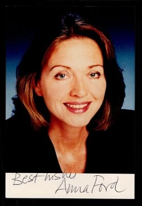 ANNA FORD (NEWS READER) SIGNED 4 x 6 PHOTO - Picture 1 of 1