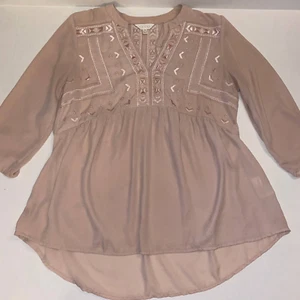 ADIVA embroidered boho top Size M - Picture 1 of 3