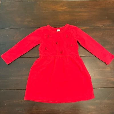 Vestido Carter Rojo con lazos en la parte delantera Foto 1 de 4