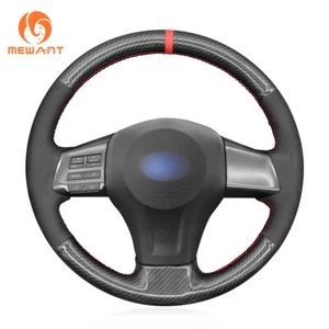 Cubierta de cuero de fibra de carbono para Subaru Forester Alcantara J - Imagen 1 de 25