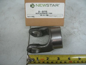 PTO Round End Yoke S&S P/N S-D770 Ref. # Dana Spicer 10-4-193, Meritor 10N-4-193 - Picture 1 of 6