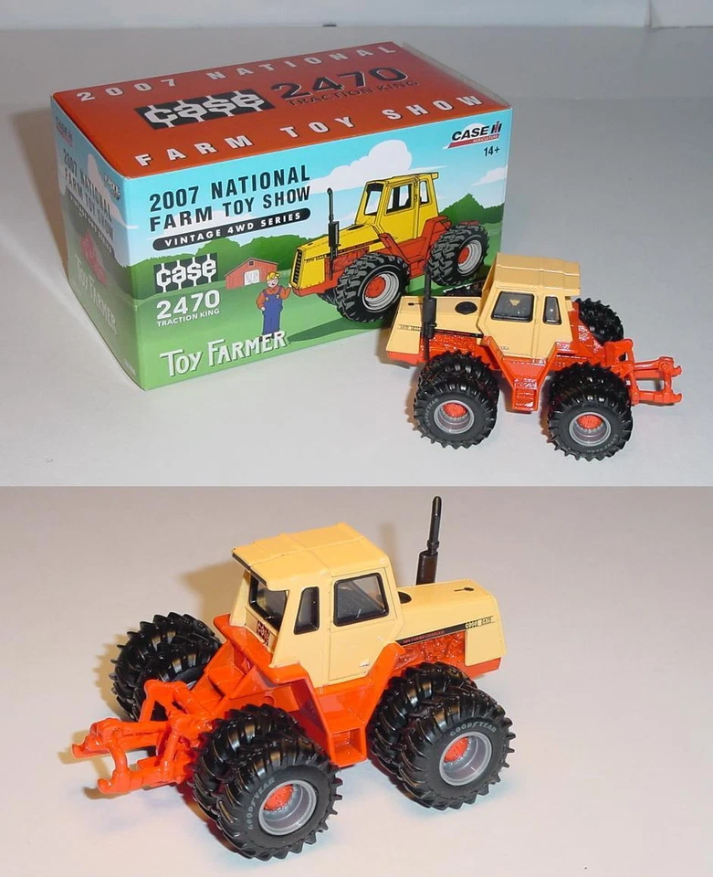 Tractor 4x4 Case 2470 Toy Farmer 2007 1/64 por ERTL ¡NUEVO EN CAJA! Foto 1 de 1