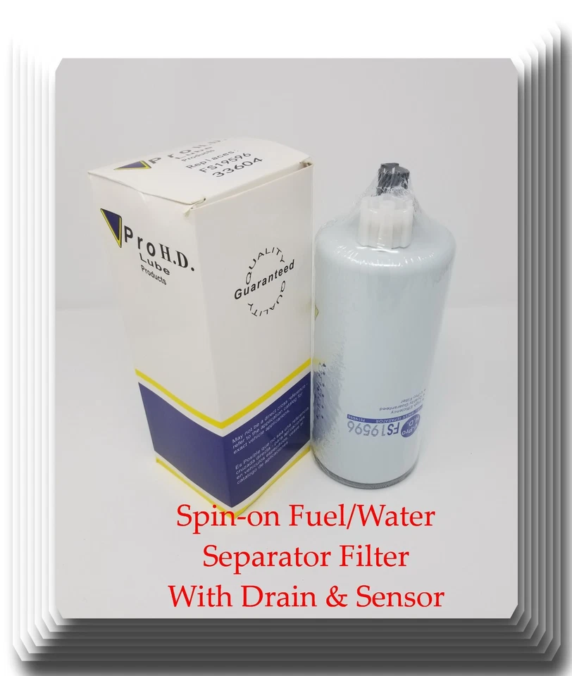 Fuel/Water Separator Filter FS1065 Fits:Freightliner Kenworth Peterbilt Trucks  - Image 1 of 1