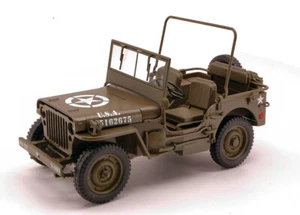 Vehicle Model JEEP WILLYS 14 TON US ARMY TRUCK Diecast Welly Road Vehicles - Picture 1 of 1