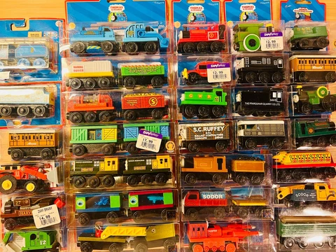 Thomas & Friends Wooden Railway Trains 1999-2006 - With Boxes Edward, D199, Duke Cover