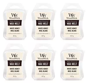 Woodwick White Honey Wax Melt (box of 6) RRP £14.99 - Picture 1 of 1
