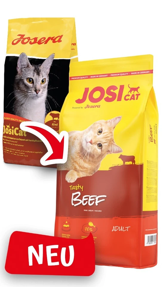 Josera JosiCat Tasty Beef, 10 kg (2,88 EUR/kg) - Bild 1 von 1