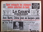Le Canard Enchaîné Du 17/2/1988; Les Billets Aller-Retour Des Expulsés De Pasqua