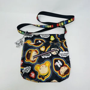 Harajuku Lovers Womens Crossbody Bag A Fatal Attraction To Cuteness Colorful - Foto 1 di 23