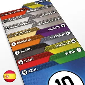 Set Divisori Spagnoli 'Racer' - CALORE: Divisori Premium da Pedale a Metallo - Foto 1 di 3