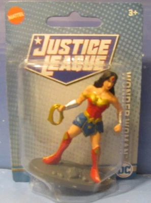 Figura Mujer Maravilla Figura Miniatura Nueva en Paquete DC Comic Liga de la Justicia Foto 1 de 3