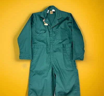 De Colección Años 80 Big Ben por Wrangler XL/Monos Grandes 40 Cortos Verde EE. UU. Ropa de Trabajo Nuevo con Etiquetas Foto 1 de 4