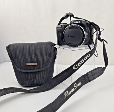 Canon PowerShot SX500 IS 16.0MP Digital Camera - Black Charger Box Bundle - Image 1 of 4