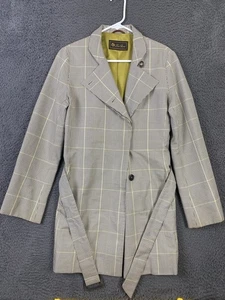 Chaqueta Abrigo Loro Piana Mujer Storm System Lluvia Viento Cinturón Pata de Gallo Talla 40 - Imagen 1 de 17