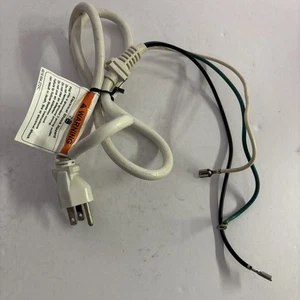Whirlpool Microwave Power Cord W10708076 fits model MH1150XMQ - Picture 1 of 4