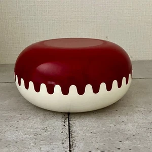 Mebel Muschelkasten Aschenbecher entworfen von Alan Fletcher rot-weiß Set Made in Italy - Bild 1 von 15