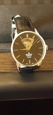 Edox Les Vauberts Open Heart - 85010-3N-NIN - Mecánico/Automático - Necesita servicio Foto 1 de 4