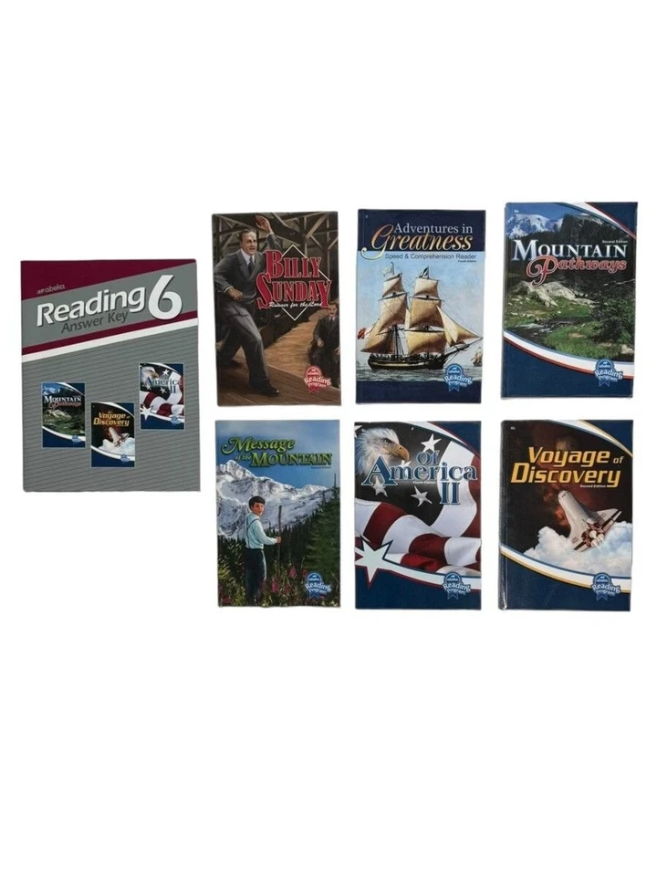 abeka 6th grade home school curriculum partially used - Image 1 of 4