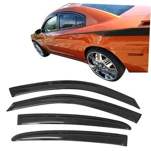 Klebeband auf externen Fensterblenden kompatibel mit 2011-2023 Dodge Charger, Slim  - Bild 1 von 7