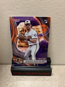 2024 Bowman's Best Jordan Westburg RC Purple /250 #11 Orioles - Picture 1 of 2