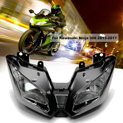 Front Headlight Assembly Fit For Kawasaki Ninja 300 2013-2017 2014 2015 2016 New - Image 1 of 4