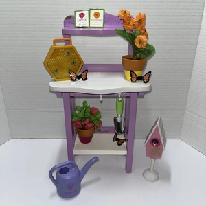 American Girl Sunshine Gardening Set~Garden Bench~Perfect Blair/Lanie too - Picture 1 of 7