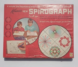 Vintage 1967 Kenner's #401 Spirograph Complete Set! Used, In Great Condition - Picture 1 of 19