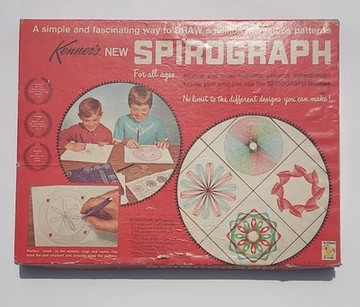 Vintage 1967 Kenner's #401 Spirograph Complete Set! Used, In Great Condition - Image 1 of 4
