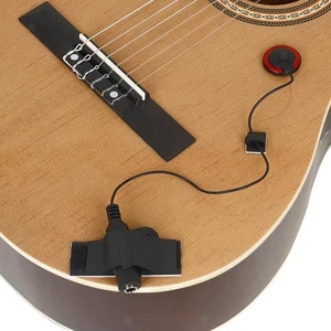 Contact Microphone Piezo Pickup with , Portable Piezo Transducer Pickup for - Picture 1 of 7