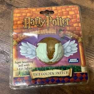 Harry Potter Golden Snitch Hüpfball 2001 Neu Versiegelt - Bild 1 von 3