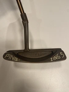 Ping Zing 5 Titanium Shaft BeCu Beryllium Copper 34 Inch Putter BeCu - Picture 1 of 8