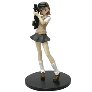 17cm Anime A Certain Magical Index Mikoto Misaka Railgun Girl Anime Figure PVC - Picture 1 of 6