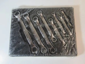 Snap On Tools XSM608A 8pc 10° Offset Short 6-20mm 12 Point METRIC Box Wrench Set - Foto 1 di 9